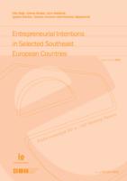 prikaz prve stranice dokumenta Poduzetničke namjere u odabranim zemljama jugoistočne Europe