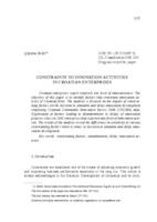 prikaz prve stranice dokumenta CONSTRAINTS TO INNOVATION ACTIVITIES IN CROATIAN ENTERPRISES