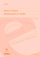 prikaz prve stranice dokumenta Effect of forced displacement on health